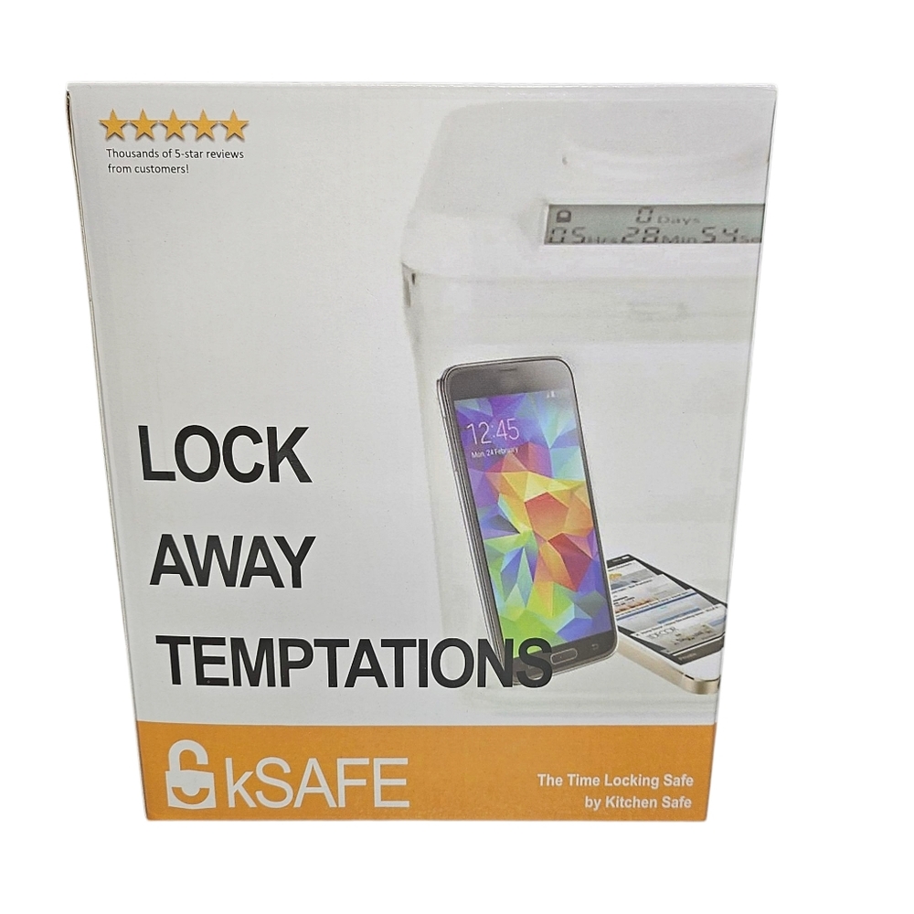 kSafe time locking safe 5.5 Inch Tall Kitchen Safe (1)